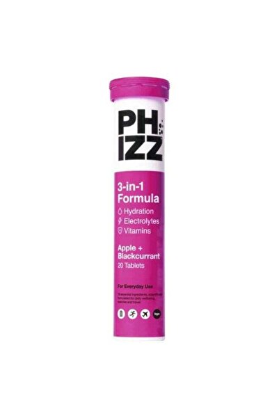 Innovation PHIZZ Daily 3-in-1 Apple Blackcurrant Hydration, Energy & Immune Support 20 Tablets Vorrescent