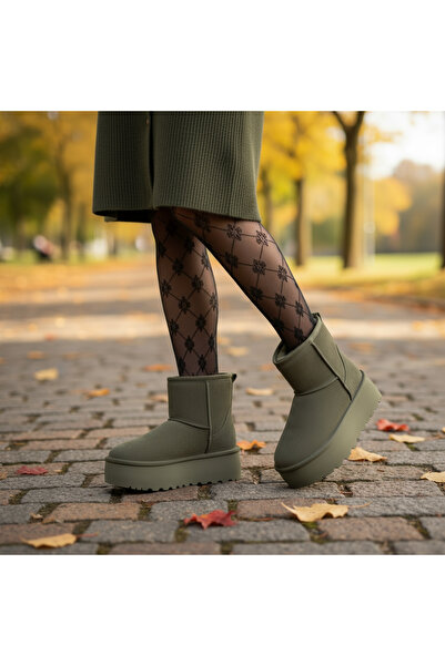 Lush Fashion Ghete Dama Tip Ug Imblanite din Piele Intoarsa Cod: LT33-45 (W2)