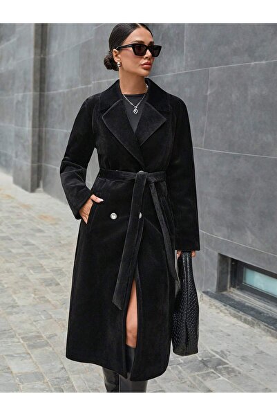 VİESTE DÜĞME DETAYLI ANGORA KABAN