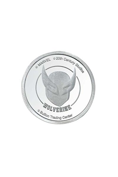 Marvel Wolverine 50g Silver Coin (999 Fine) - BTC