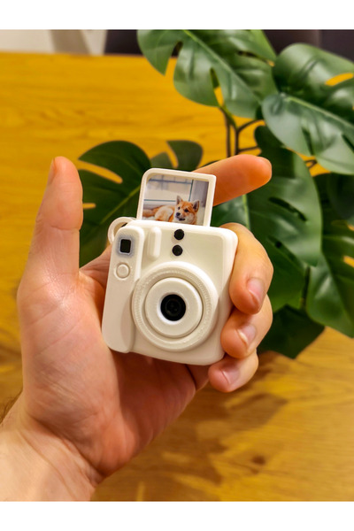 Genel Markalar Mini İntax Fotoğraf Makinesi Anahtarlığı