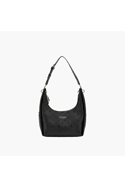 Guess Embossed Logo Hobo Shoulder Bag