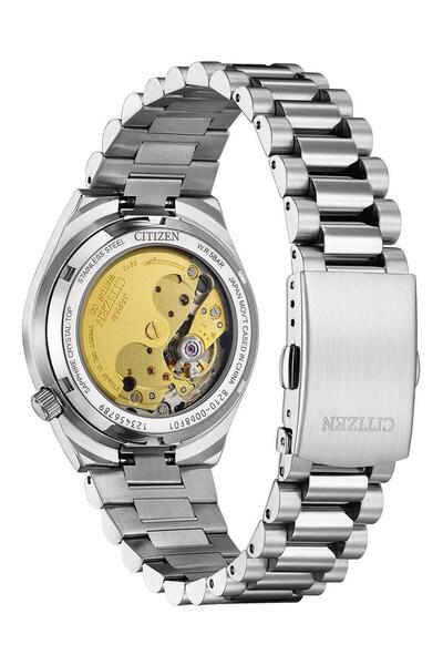 Citizen NJ0200-50W Otomatik Mekanizmalı Safir Camlı Çelik Kordon Çelik Kasa 5 ATM Suya Dayanıklılık