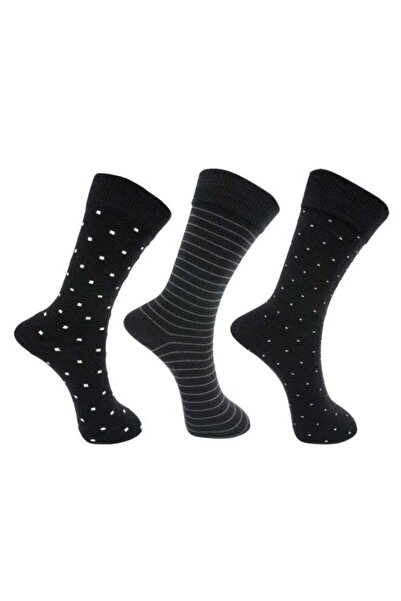 White Leaf 3 Pairs Men's Cotton Athletic Crew Socks - Mid-Calf, Breathable, M...