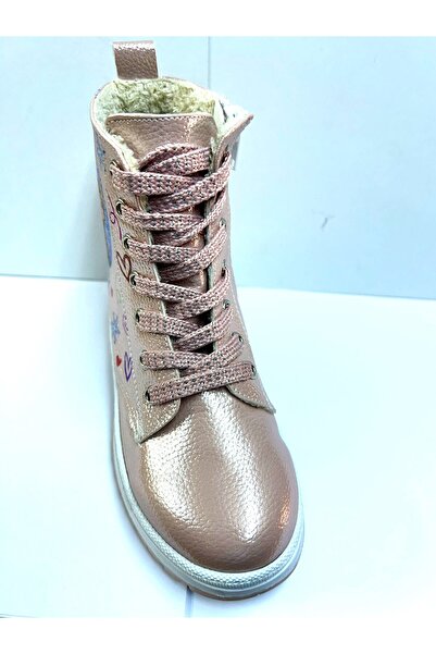 KAPTAN JUNIOR Ортопедични ботуши за момичета с кожена подплата PSSK 650