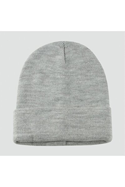 ZERO LAND Lvsqvr Double Layer 1St Grade Colorful Beanie Wholesale Beanie Gloves (143954) -Light Grey