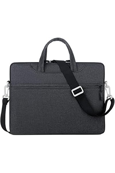 007 15.6-inch Laptop Shoulder Bag with Shoulder Straps and Handle, Lightweight Water-resistant for Men -