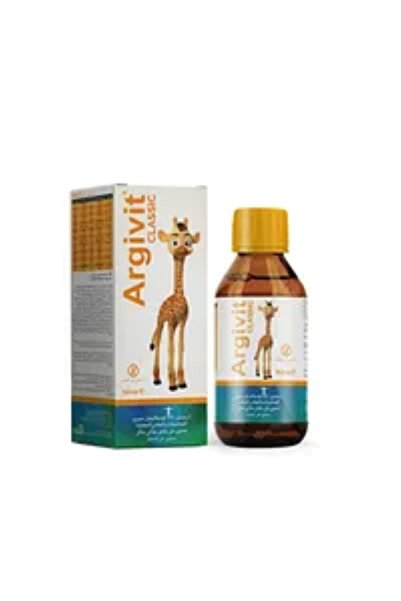 AR ARGEV Argivit Focus Giraffe Syrup for Children to Increase Height 150 ml