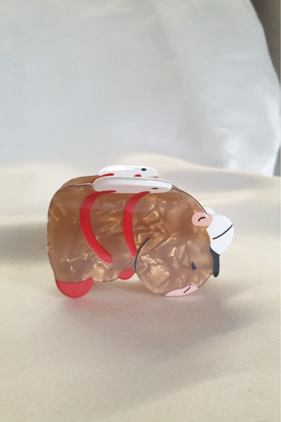 SelinDiamond Kapibara latch buckle 6 cm