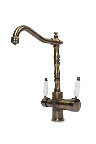 Genel Markalar Rustik Arıtmalı Mutfak Evye Bataryası Retro Antik