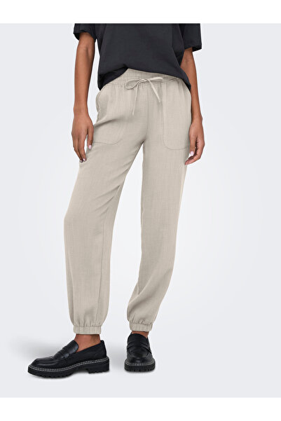 ONLY Women's Onlbolzano Hw Pull-Up Pant Moch Pnt O15352641-4829180