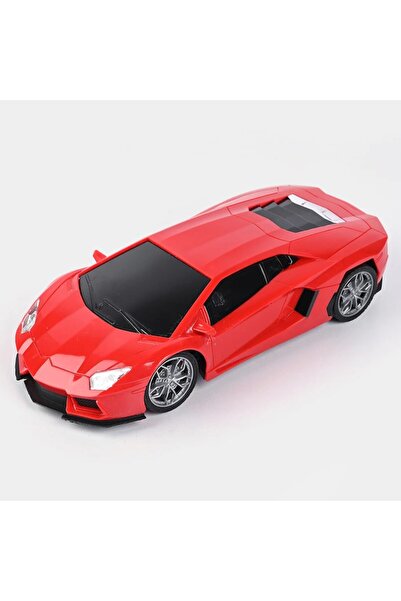 ANGMAD Play Set - Super Sport Car with Remote, Gyro Sensor, Pedals, Traffic Light, 1:16, Red