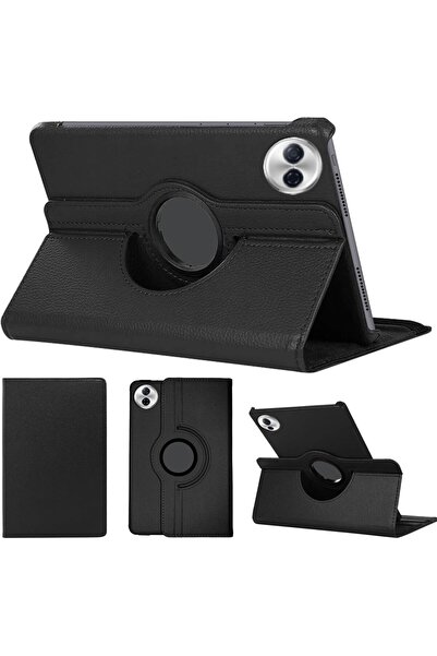 007 جراب حماية دوار 360 درجة لجهاز Honor Pad 10 12.1 بوصة (2025) من Vurtboly - جلد صناعي، متعدد الزوايا، ستانلس ستيل