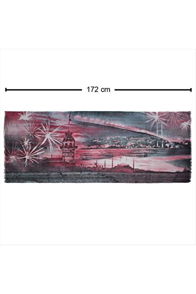 ZERO LAND Lvsqvr Maiden's Tower (140633) Scarf Shawl-Colored