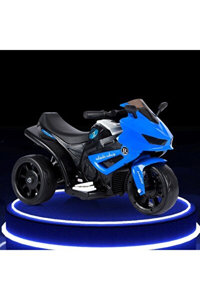 dalip Electric 3-Wheel Motorcycle DALIP, Rechargeable 6V 4.5Ah, Lights & Sounds, Blue