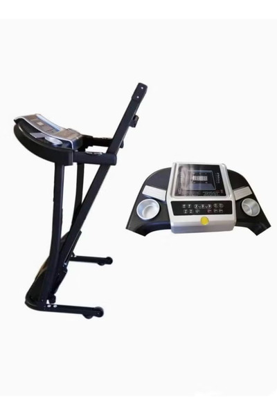 Fitness World Electric Treadmill 1 HP Treadmill with LCD display for speed and heart rate