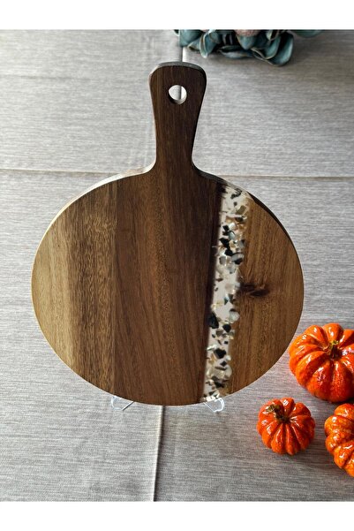 Meri Ev Gereçleri Akasya Small Size Round Cutting Board