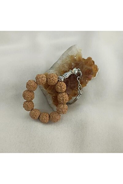 Hd Marketim سلسلة مفاتيح تسبيح صغيرة من 11 حبة بقطر 10 مم من خرز الرودراشكا ا...