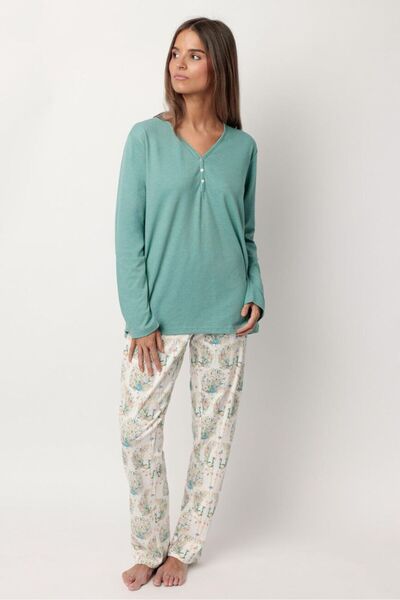 AYYILDIZ 63595 Mavi Pijama Takımı