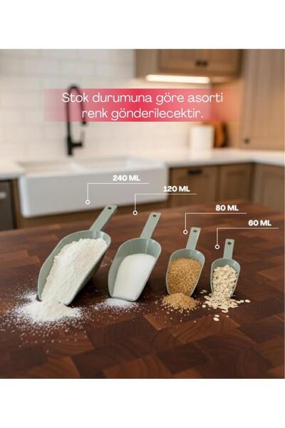 Okyanus Home 4'lü Lüx Erzak Kaşığı