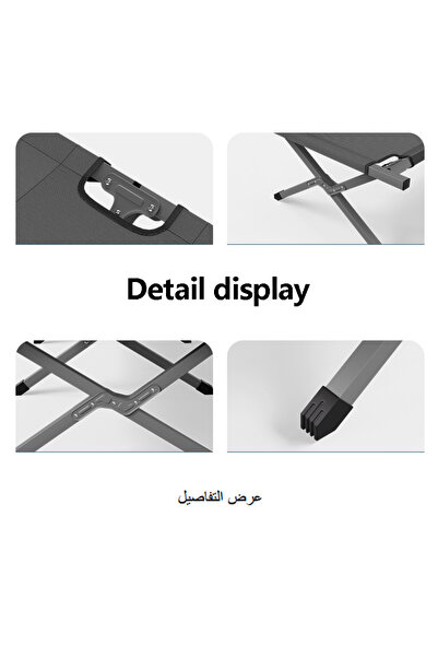 Sumkyle Folding Camping Cot Portable Folding Cot Outdoor Camping Office Home Nap Lightweight