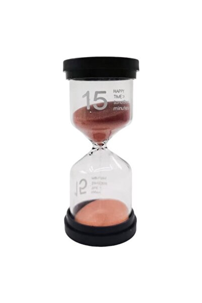 Doty TimesSand Doty® Mini Sand Timer, 15 min, 10x4.5 cm, Minimalist Design, Orange