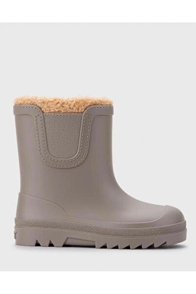 IGOR Verona Borreguito Taupe/ Brown Fur Children's Rain Boots