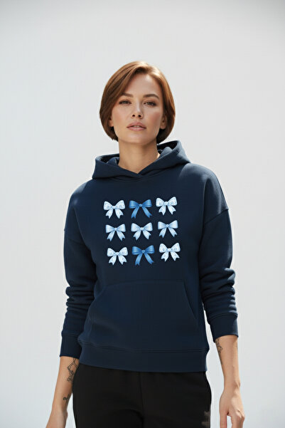 uyguntarz Unisex-Sweatshirt mit weicher Textur, 3-fädigem, elegantem Banddesi...