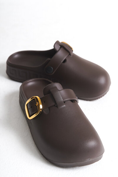 Solo Bag ЖІНОЧІ ОРТОПЕДИЧНІ КАПЦІ З ЗАКРИТИМ ПЕРЕДОМ, НЕРЖАВІЮЧА ЗАСТІБКА, НЕ КОЛЬЗЯТЬ, КОФЕЇНОВО-КОРИЧНЕВІ, ДЛЯ ДОМУ ТА НА ВУЛИЦЮ