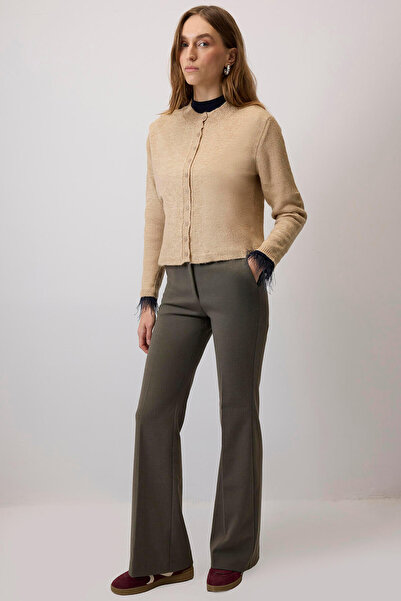 Touché Privé Buttoned Basic Knit Cardigan