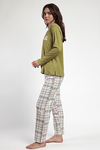 AYYILDIZ 63605 Yeşil Pijama Takımı