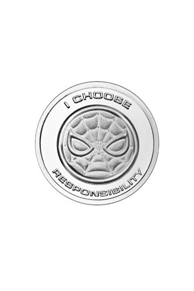 Marvel Spider-Man Silver Pound, 999 Fine BTC, 50g Ingot