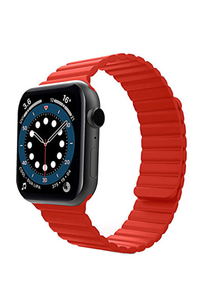 iUni Curea compatibilă cu Apple Watch Ultra/SE/8/7/6/5/4/3/2/1, 42 mm, silico...