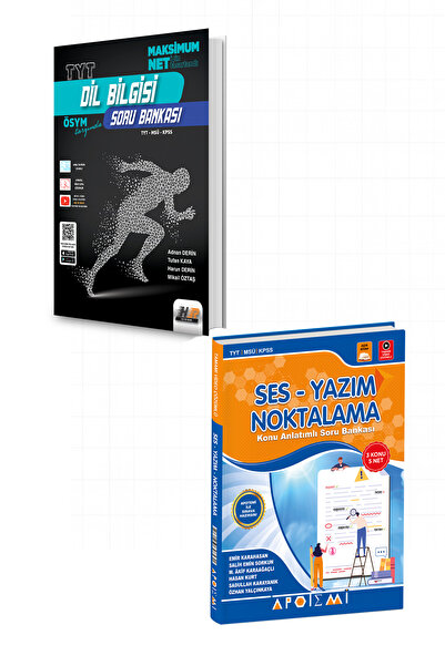 Apotemi Yayınları Apotemi TYT KPSS MSÜ Ses Yazım Noktalama KASB ve Hız Renk D...