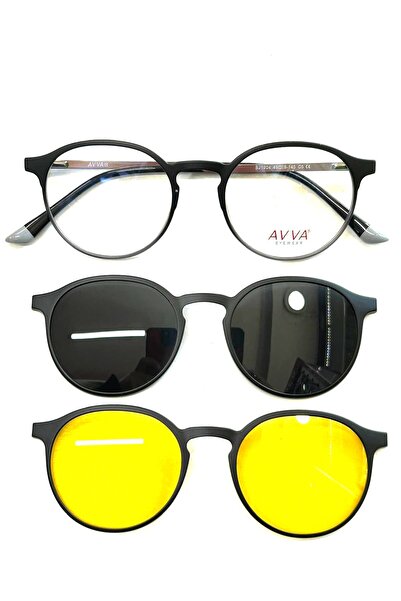 Avva 1904 C5 Polarized&Anti-Glare Clip-On Unisex Sunglasses