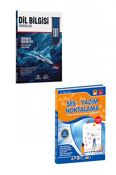 Apotemi Yayınları Apotemi ve Edebiyat Denizi Ses Yazım Noktalama KASB ve Dil ...