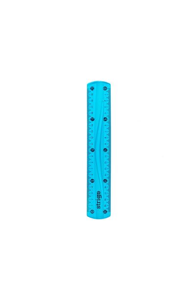Strigo Flexible ruler 20 cm, blue SSC013