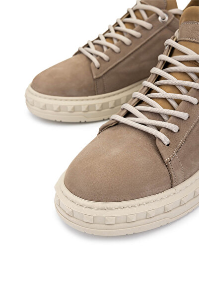 Tamer Tanca Men's Genuine Leather Mink Nubuck Sneakers & Sports Shoes