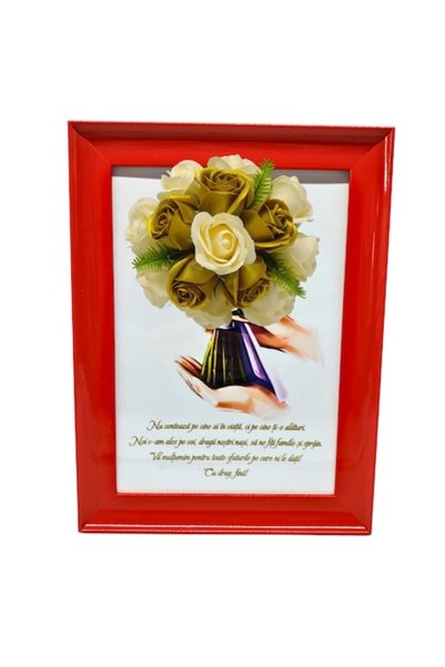 T&M Personalizare Tablou înrămat A4 (30x21 cm) - „Cine este alături de tine c...