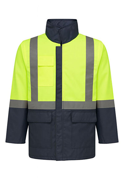 Çamdalı İş Elbiseleri Bondit Robalı Quilted Work Jacket K Hooded 3 Pockets