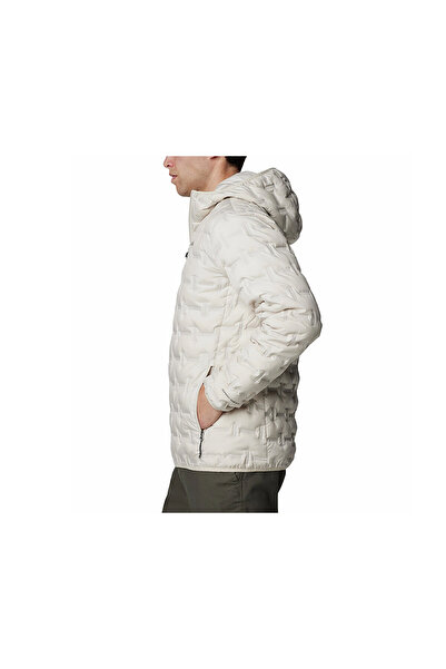 Columbia Delta Ridge ™   Ii down Hooded Jacket Men's Outdoor Coat (650 Fill Power Goose down) 2086221278 Beige