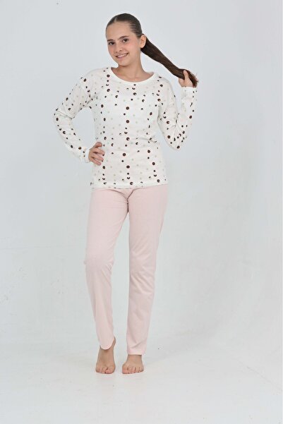 Toontoy Girl's Karma Printed Pajama Set