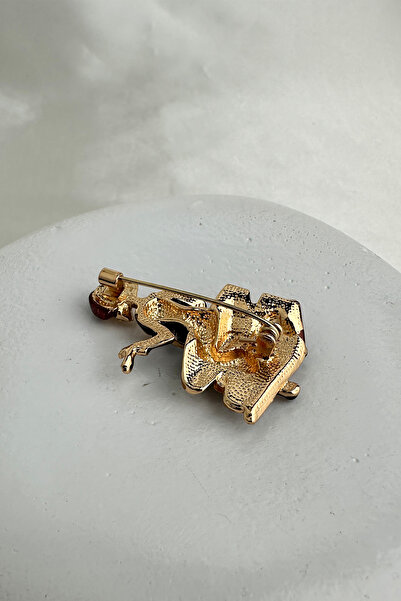 Modex Renkli Öğretmen Ve Kitap Temalı Broş (4cm)