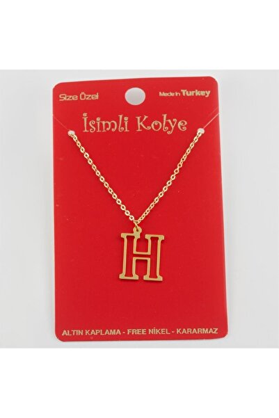 ZERO LAND قلادة من الذهب الخالص (153920) بحرف-H