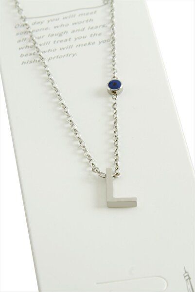 ZERO LAND قلادة فضية اللون من LVSQVR (145832) من الفولاذ-L