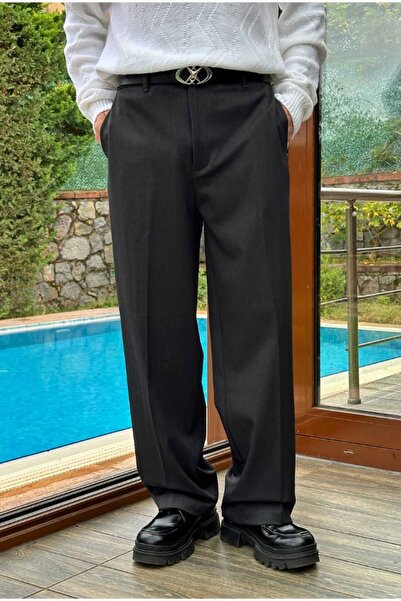 serline Basic Premium Baggy Fabric Pants