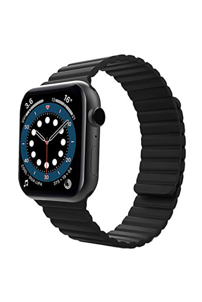 iUni Curea compatibilă cu Apple Watch Ultra/SE/8/7/6/5/4/3/2/1, 38 mm, silico...