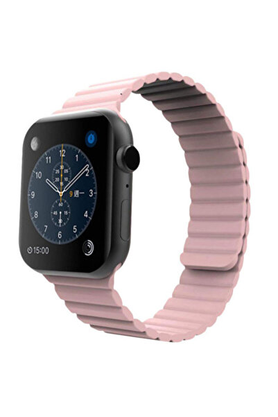 iUni Curea compatibilă cu Apple Watch Ultra/SE/8/7/6/5/4/3/2/1, 42 mm, silico...