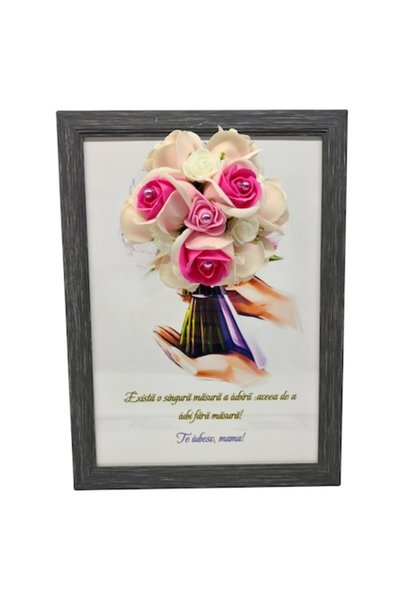 T&M Personalizare Înrămat A4 (30x21 cm) - „Există o singură măsură a iubirii....