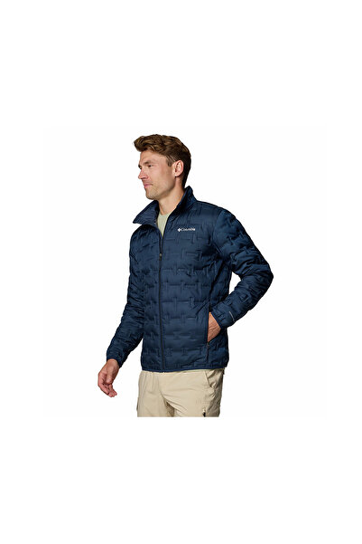 Columbia Delta Ridge ™   Ii down Jacket Men's Outdoor Coat (650 Fill Power Goose down) 2086241464 Navy Blue